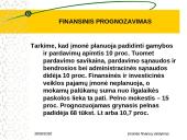 Finansinis prognozavimas 3 puslapis