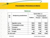 Finansinis prognozavimas 7 puslapis
