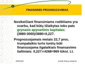 Finansinis prognozavimas 10 puslapis