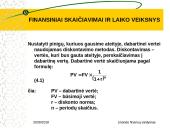 Finansiniai skaičiavimai ir laiko veiksnys 12 puslapis