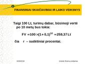 Finansiniai skaičiavimai ir laiko veiksnys 15 puslapis