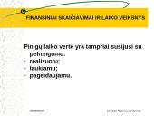 Finansiniai skaičiavimai ir laiko veiksnys 4 puslapis