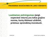 Finansiniai skaičiavimai ir laiko veiksnys 6 puslapis