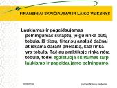 Finansiniai skaičiavimai ir laiko veiksnys 8 puslapis