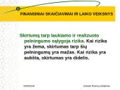 Finansiniai skaičiavimai ir laiko veiksnys 9 puslapis