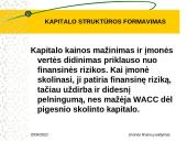 Kapitalo struktūros formavimas 3 puslapis