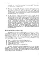 An analysis of credit union microfinance performance in Ecuador 3 puslapis