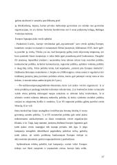 Tarptautinio verslo aplinkos veiksniai, jų tyrimas bei vaidmuo Europos verslo plėtrai 17 puslapis