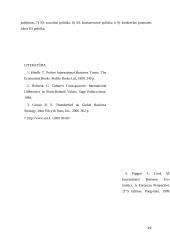 Tarptautinio verslo aplinkos veiksniai, jų tyrimas bei vaidmuo Europos verslo plėtrai 19 puslapis