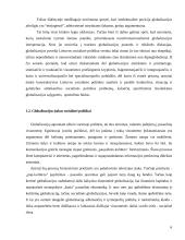 Globalizacija ir socialine politika Lietuvoje  6 puslapis