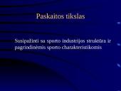 Sporto industrijos ekonominiai ypatumai 2 puslapis