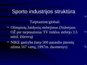 Sporto industrijos ekonominiai ypatumai 17 puslapis