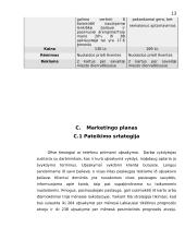 Langų sandarinimo įmonė. Verslo planas 13 puslapis