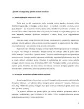 Įmonės verslo aplinkos įtaka formuojant įmonės strategiją UAB "Arginta" 4 puslapis