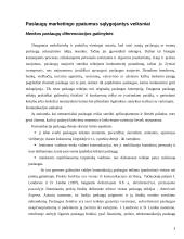 Paslaugų marketingo ypatumus sąlygojantys veiksniai 3 puslapis