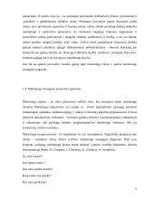 Marketingo strategija ir taktika organizuojant viešbučio “Linėja” paslaugų pardavimą 14 puslapis