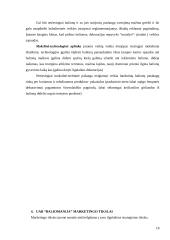 Marketingo strategijos parengimas UAB "Baliomanija" 18 puslapis