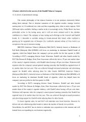 Branding strategy of British American Tobacco 3 puslapis