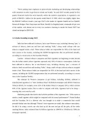 Branding strategy of British American Tobacco 7 puslapis