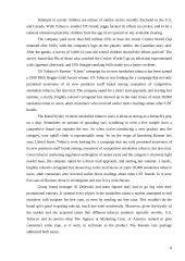 Branding strategy of British American Tobacco 8 puslapis