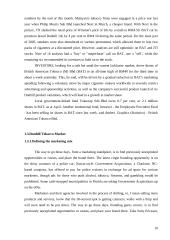 Branding strategy of British American Tobacco 10 puslapis