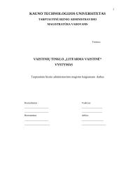 Vaistinių tinklo „Litfarma vaistinė“ vystymas 2 puslapis