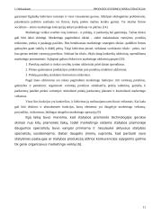 Produkto įvedimo į rinką strategija. Magistro darbas 11 puslapis