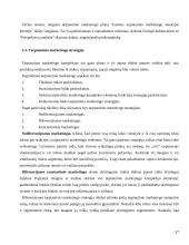 Tarptautinio marketingo strateginio valdymo aspektai ir jos diversifikacija 17 puslapis