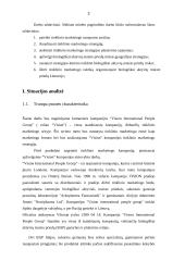 “Vision” įmonės veikla organizuojant biologiškai aktyvių maisto priedų pardavimą Lietuvoje 3 puslapis