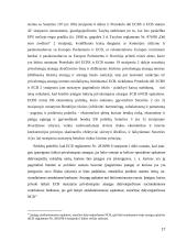 Lietuvos Centrinio Banko pasiruošimas stojimui į ES - teoriniai bei praktiniai aspektai 17 puslapis