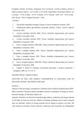 Kuro ir energijos vartojimo Lietuvoje ir jos pramonėje analizė 13 puslapis