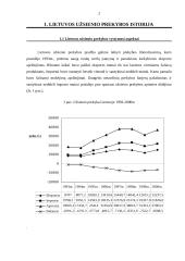 Lietuvos užsienio prekybos analizė 1 puslapis