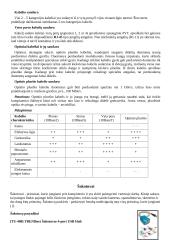 Šiuolaikinių kabelių, šakotuvų lyginamoji analizė 9 puslapis