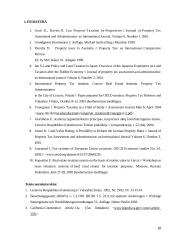 Nekilnojamojo turto mokesčio tarifai, jų grupavimas bei įvertinimas 16 puslapis