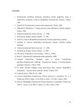 Asmens ūkinės veiklos laisvės interpretavimas Lietuvos Respublikos Konstitucinio Teismo nutarimuose 17 puslapis