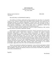 Motyvacinis laiškas dėl kelionių vadybininkės pareigų