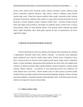 Prekinio kredito draudimas, jo ypatumai ir rizikos analizė bei vertinimas 11 puslapis