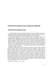 Komerciniai sandoriai, bei jų sudarymo pagrindai 3 puslapis