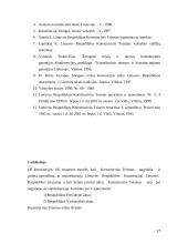 Nuosavybės neliečiamumo konstitucinė garantija ir jos išimtys. Referatas 17 puslapis