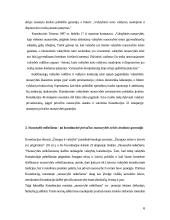 Nuosavybės neliečiamumo konstitucinė garantija ir jos išimtys. Referatas 6 puslapis