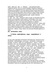 Aristotelio filosofijos vieta filosofijos istorijoje 4 puslapis