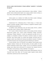 Interesų grupių institucionalizacija viešojoje politikoje 5 puslapis