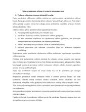 Pusiau prezidentinis rėžimas ir jo tipai (Lietuvos pavyzdys) 2 puslapis