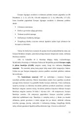 Eurointegracija – Lietuvos socialinės apsaugos raidos veiksnys 12 puslapis