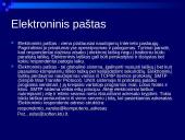 Elektroninio pašto ypatybės ir nuostatos 3 puslapis