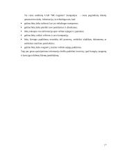 Klientų aptarnavimo skyriaus sukūrimas 17 puslapis