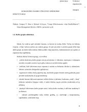 Grupinio darbo efektyvumo įvertinimas referatas 6 puslapis
