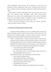 Informacinių sistemų panaudojimas transporto marketinge 19 puslapis