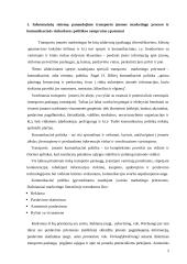 Informacinių sistemų panaudojimas transporto marketinge 5 puslapis