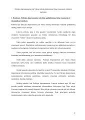 Policijos departamento žinių visuomenės valdymo kontekste 4 puslapis